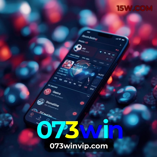 Aplicativo móvel 073win para iOS e Android